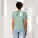 Stella Ella dámske priliehavé tričko - sttw174-aloe_studio_lifestyle_main_back - variant Eg STTW174C0891L