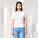 Stella Ella dámske priliehavé tričko - sttw174-white_studio_lifestyle_main_front - variant Eg STTW174C0011L