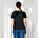 Stella Isla dámske tričko s výstrihom do V - sttw176-black_studio_lifestyle_main_back - variant Eg STTW176C0021L