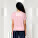Stella Isla dámske tričko s výstrihom do V - sttw176-cottonpink_studio_lifestyle_main_back - variant Eg STTW176C0051L