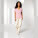 Stella Isla dámske tričko s výstrihom do V - sttw176-cottonpink_studio_lifestyle_main_front - variant Eg STTW176C0051L