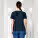 Stella Isla dámske tričko s výstrihom do V - sttw176-frenchnavy_studio_lifestyle_main_back - variant Eg STTW176C7271L