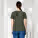 Stella Isla dámske tričko s výstrihom do V - sttw176-khaki_studio_lifestyle_main_back - variant Eg STTW176C2231L