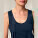 Stella Ava dámsky priliehavý tank top - sttw963-frenchnavy_studio_lifestyle_detail_front - variant Eg STTW963C7271M