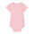 The babies' body s krátkym rukávom - stub103-cottonpink_packshot_main_back - variant Eg STUB103C005B4