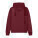 Kultová mikina s kapucňou stredne ľahkého voľného strihu - stsu077-burgundy_packshot_main_back - variant Eg STSU077C2441L