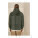 Kultová mikina s kapucňou stredne ľahkého voľného strihu - stsu077-khaki_studio_main_back - variant Eg STSU077C2231L