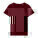 The iconic mid-light dámske priliehavé tričko - sttw079-burgundy_packshot_main_front - variant Eg STTW079C2441L