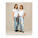 The iconic mid-light dámske priliehavé tričko - sttw079-white_duo_main_front - variant Eg STTW079C0011L