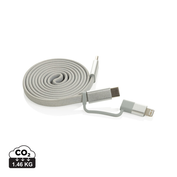 Arc RCS recyklovaný ultratenký 60W 2 v 1 magnetický kábel