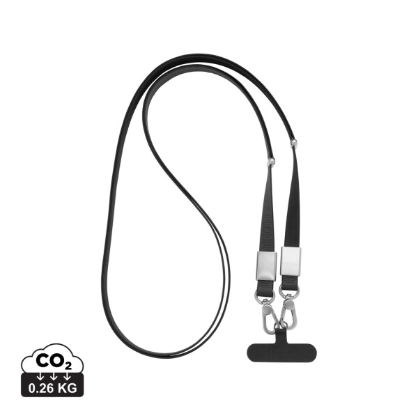 Crossbody šnúrka Nivo RCS z recyklovaného PET