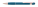 AUREO SOFT RE guľôčkové pero kov — modrá petrolejová 145x11 mm