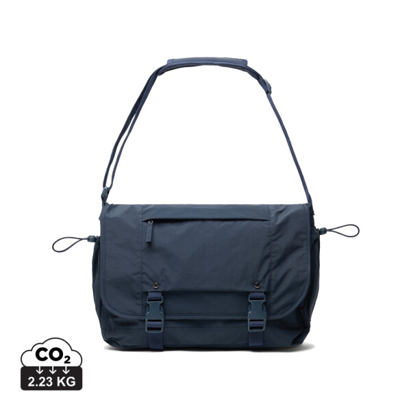 Messenger taška KENTO URBAN RCS z recyklovaného nylonu, 15,6 palca