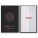 Diár Moleskine UNI Blackpink - tvrdé dosky, L, týždenná, zberateľská edícia — čierna