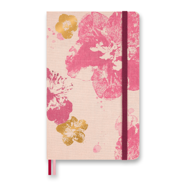 Zápisník Moleskine Sakura - tvrdé dosky, L, čistý, zberateľská edícia