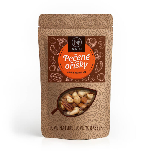 Pečené oriešky s medom a soľou 200 g