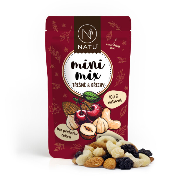Mini mix čerešne a oriešky 80 g