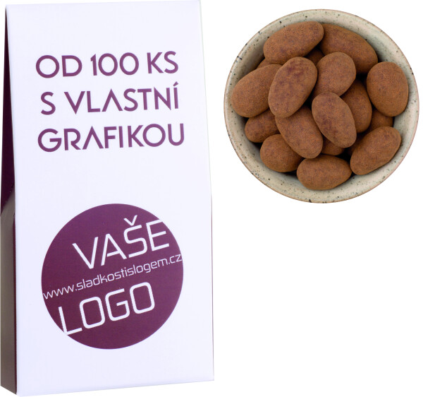 Mandle v mléčné čokoládě a skořici 90g