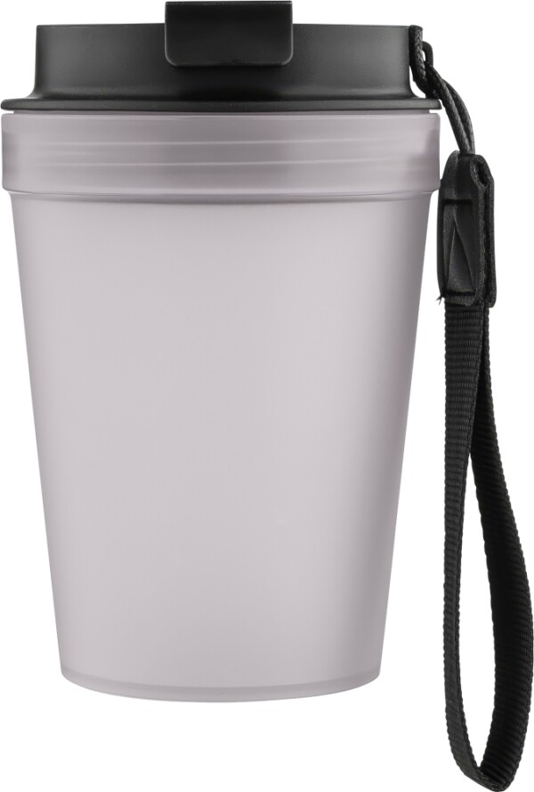 Jednostenný termohrnček so šnúrkou na zápästie 350 ml