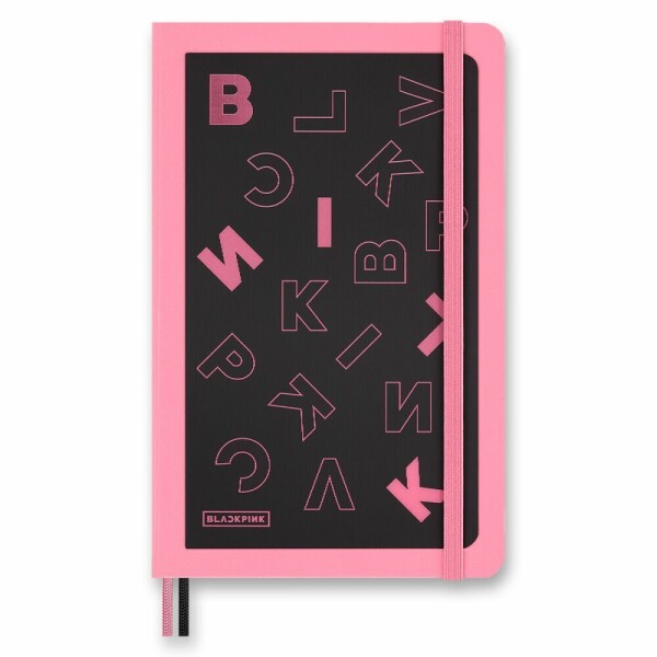 18-mesačný diár Moleskine Blackpink 2026-2027 - tvrdé dosky, L, týždenný