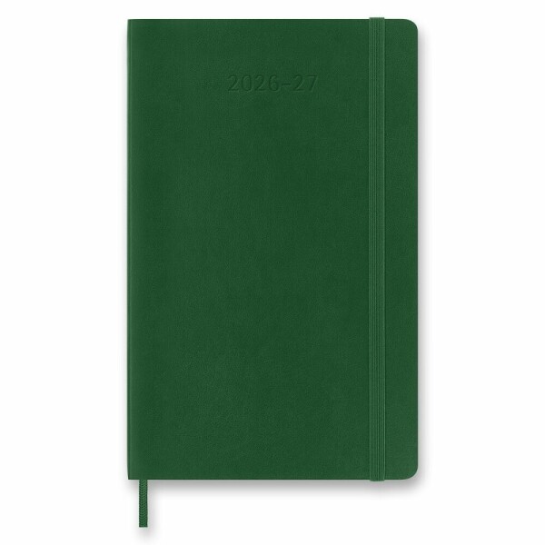 18-mesačný diár Moleskine 2026 - 27 - tvrdé dosky, L, týždenný