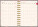NOTIQUE Špirálový 18-mesačný diár Petito – Rudé kvety 2026/2027, 13 x 18 cm - pgd-37212-v_02 - variant Pg PGD-37212-V