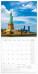 NOTIQUE Poznámkový kalendár New York 2027, 30 x 30 cm - pgp-36336-v_kal - variant Pg PGP-36336-V