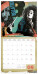 NOTIQUE Poznámkový kalendár Harry Potter 2027, 30 x 30 cm - pgp-36345_kal - variant Pg PGP-36345