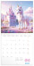 NOTIQUE Poznámkový kalendár Veselé jednorožce 2027, 30 x 30 cm - pgp-36348-z_kal - variant Pg PGP-36348-Z