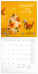 NOTIQUE Poznámkový kalendár Chicken Artists 2027, 30 x 30 cm - pgp-36823-z_kal - variant Pg PGP-36823-Z