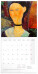 NOTIQUE Poznámkový kalendár Amedeo Modigliani 2027, 30 x 30 cm - pgp-36992-v_kal - variant Pg PGP-36992-V