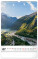 NOTIQUE Nástenný kalendár Hory 2027, 33 x 46 cm - pgn-36375-l_07 - variant Pg PGN-36375-L