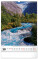 NOTIQUE Nástenný kalendár Voda 2027, 33 x 46 cm - pgn-36377-l_10 - variant Pg PGN-36377-L