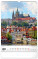 NOTIQUE Nástenný kalendár Praha CZ 2027, 33 x 46 cm - pgn-36848-l_09 - variant Pg PGN-36848-L