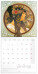 NOTIQUE Poznámkový kalendár Alfons Mucha EN/CZ 2027, 20 x 20 cm - pgp-36983_kal - variant Pg PGP-36983