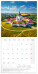 NOTIQUE Poznámkový kalendár Česká republika EN/CZ 2027, 20 x 20 cm - pgp-36985_kal - variant Pg PGP-36985