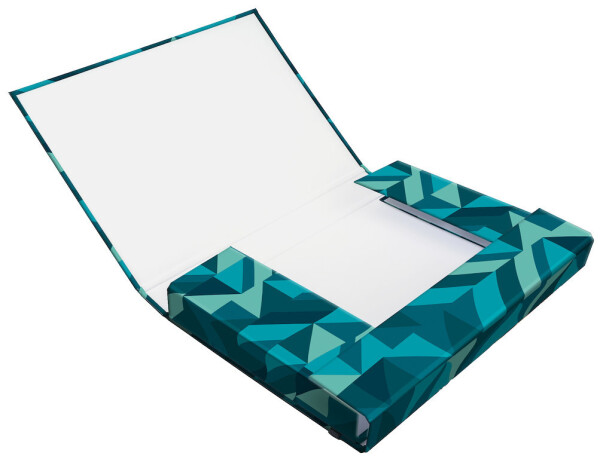 Školský box s klopou A4 Geometric