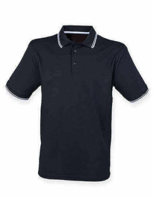 W482 Men’s Coolplus® Short Sleeved Tipped Polo Shirt - Reklamnepredmety