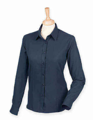 W591 Ladies Wicking Long Sleeve Shirt - Reklamnepredmety