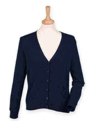 W726 Ladies Lightweight V-Neck Short Cardigan - Reklamnepredmety