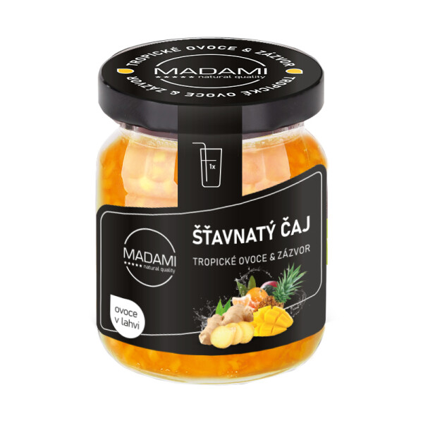 Šťavnatý čaj – Tropické ovocie & zázvor 55 g