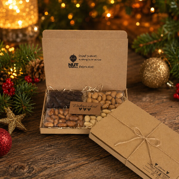 DARČEKOVÁ KRABIČKA 4 × 80 g SLADKÁ