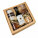 Párty box se svíčkou – průhledná/neprůhledná krabice - s063095-4 - variant 