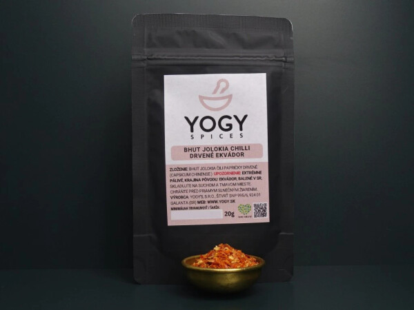 Bhut Jolokia chilli drvené Ekvádor 20 g
