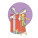 NOTIQUE Poznámkový kalendár Malý princ Plastic 2027, PLASTIC FREE, 30 x 30 cm - pgp-36347_12 - variant Pg PGP-36347