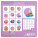 NOTIQUE Poznámkový kalendár Malý princ Plastic 2027, PLASTIC FREE, 30 x 30 cm - pgp-36347_zad - variant Pg PGP-36347