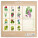 NOTIQUE Poznámkový kalendár Herbár Plastic FREE 2027, PLASTIC FREE, 30 x 30 cm - pgp-36979_zad - variant Pg PGP-36979