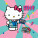 NOTIQUE Poznámkový kalendár Hello Kitty  2027, 30 x 30 cm - pgp-36969-v_04 - variant Pg PGP-36969-V