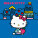 NOTIQUE Poznámkový kalendár Hello Kitty  2027, 30 x 30 cm - pgp-36969-v_10 - variant Pg PGP-36969-V