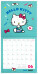 NOTIQUE Poznámkový kalendár Hello Kitty  2027, 30 x 30 cm - pgp-36969-v_kal - variant Pg PGP-36969-V